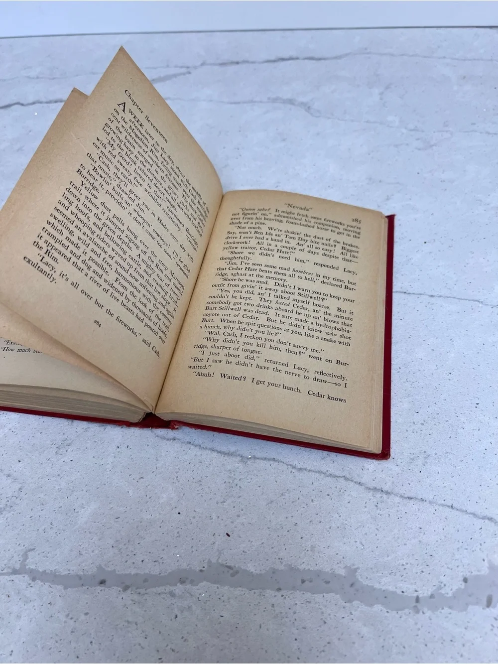 Vintage, 1928, NEVADA book. Zane Grey. Musson Toronto Canada